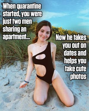 It's such a rush, being a sissy out in public, having your picture taken