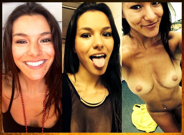 Cute brunette