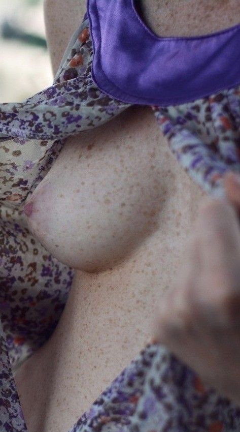 Gorgeous freckled boobs