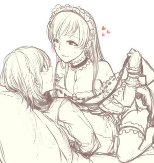 the only thing she loves more than tying him up and taking control....is him