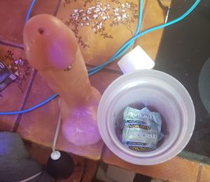 Ive always fantasized about sucking my beautiful dick & feeling my cum shoot into my mouth & experience it all so i got an ejaculating dildo