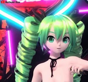 nude Hatsune Miku cute ass concert Secret Police Project Diva