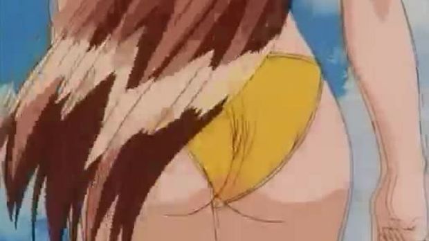 Hot Ass Cheeks Hentai Bikini Babes