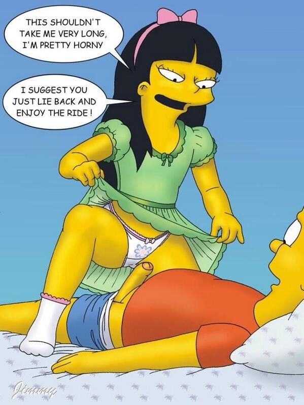 Jessica ready to fuck Bart