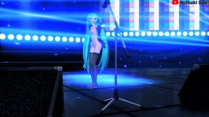 nude Hatsune Miku cute ass dance I'll Miku-Miku You Project Diva
