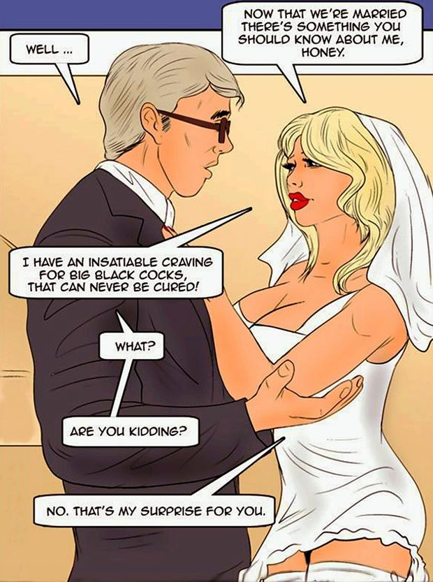 A wife explaining to her loving husband that she loves stank nigga dick!