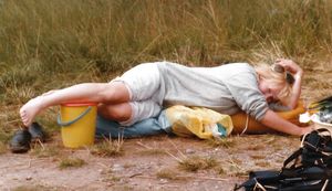 Mom so drunk she's about to pass out. Sure hope no one took advantage of her ;)