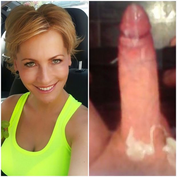 Blonde Milf for cum tribute