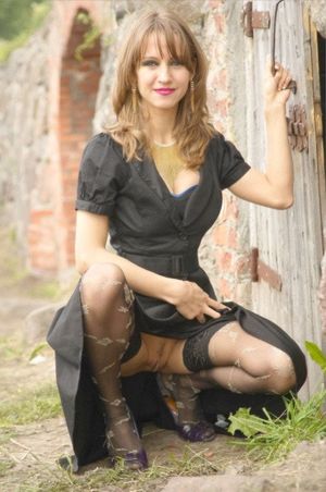 she wasn't wearing any underpants