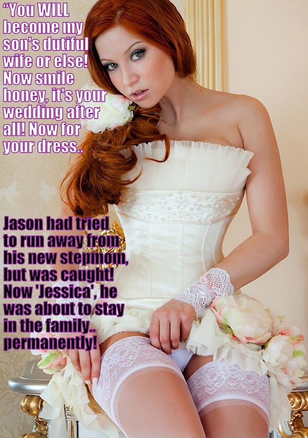 Stepmom feminized you for her son