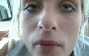 Not his cum, but Hubby wants to kiss her