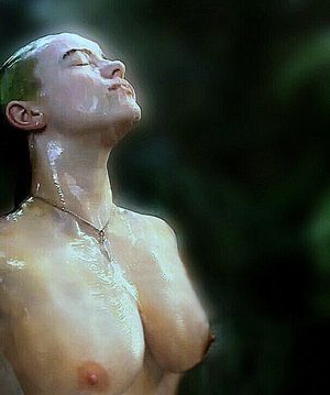 Billie Taking Shower