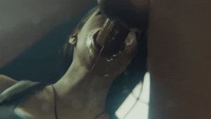 Jill Valentine gags herself