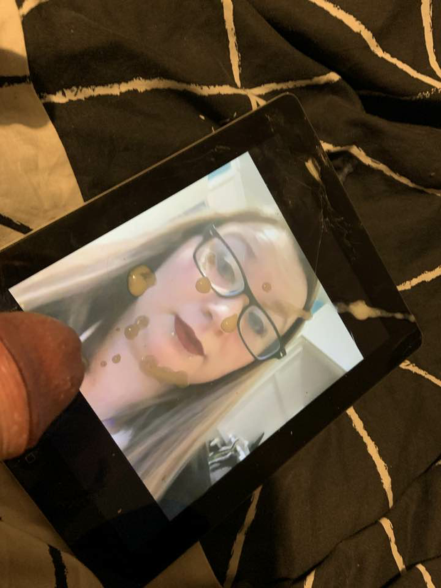 Just some cum tributes of this woman