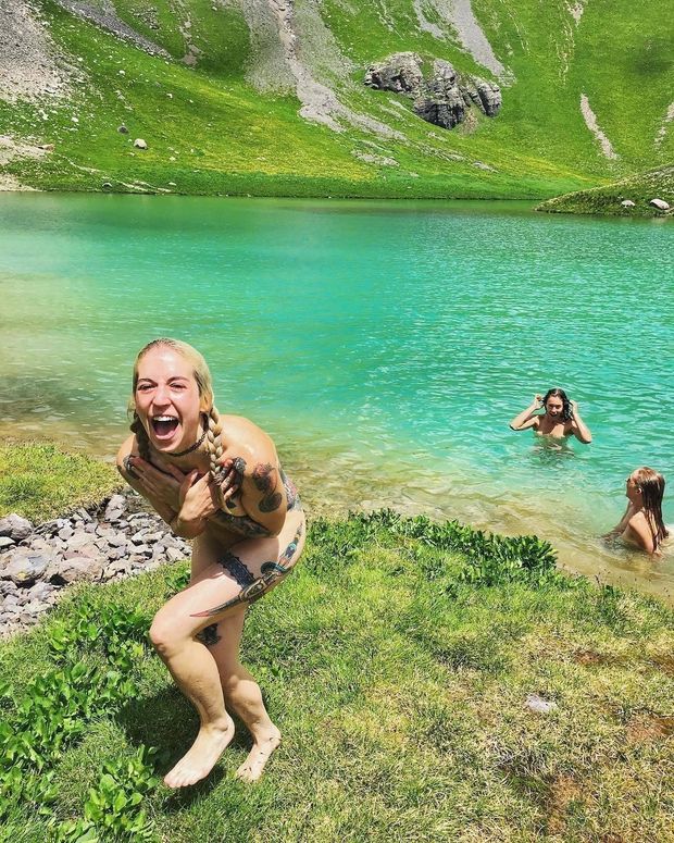 Skinny dipping