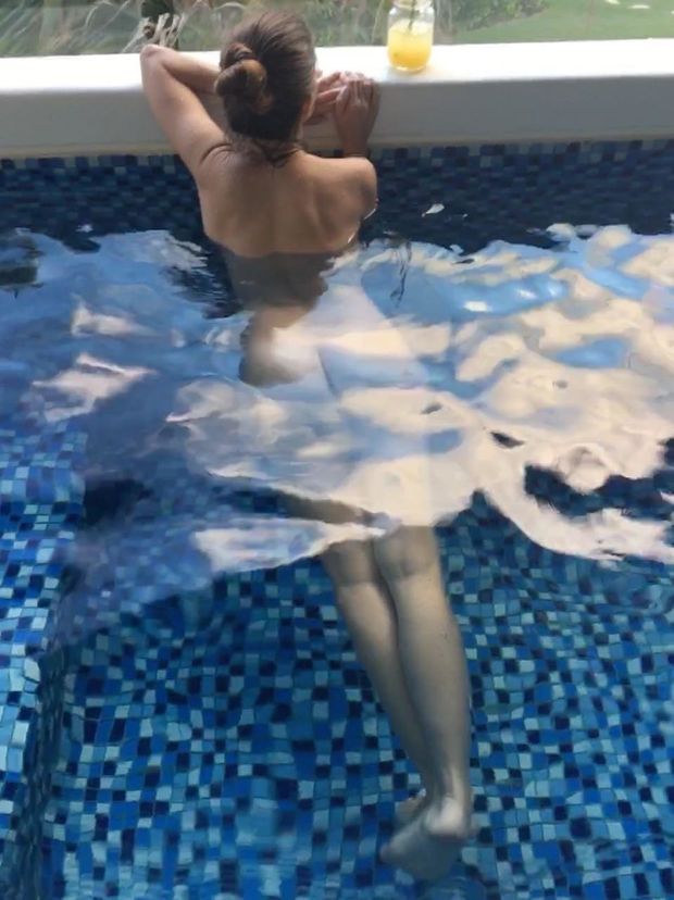 Skinny dipping
