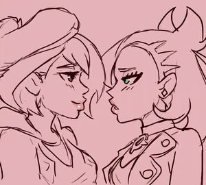 Sweet sweet kiss (Twitter: NeoWaifu)