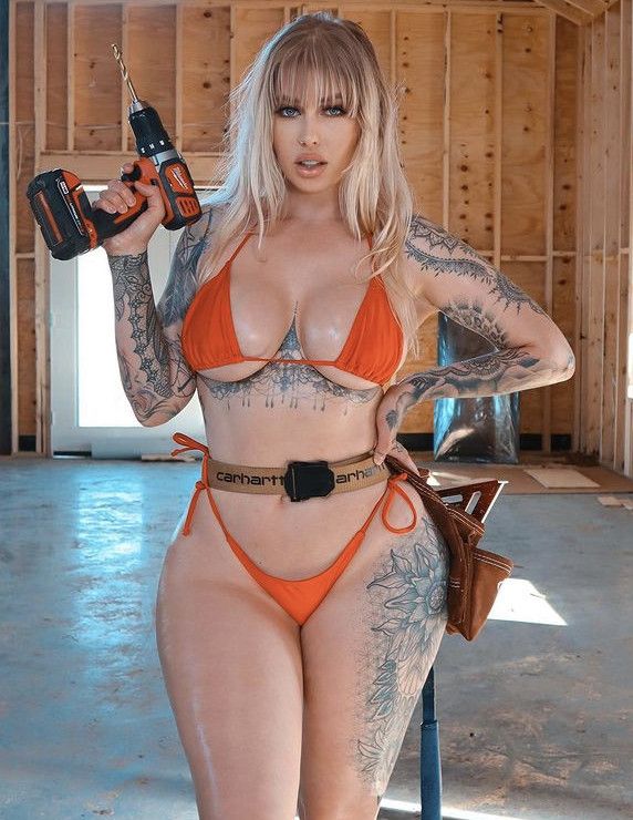 Sexy construction worker