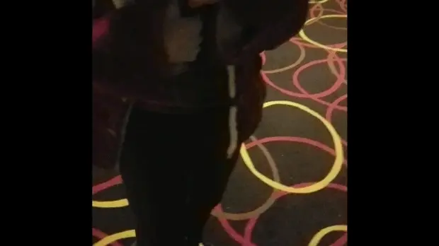 Wife flashing boob in public