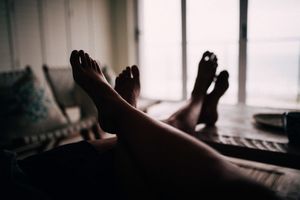 A couple plays out their kinky fantasies together.