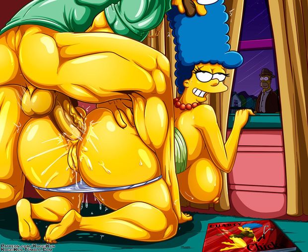 Marge getting plowed in the afternoon