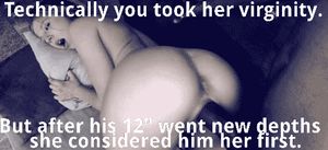 Girlfriend loses virginity to bull