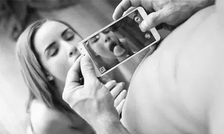 Video'ing you giving me a hot blowjob