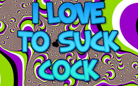 Love sucking on cocks