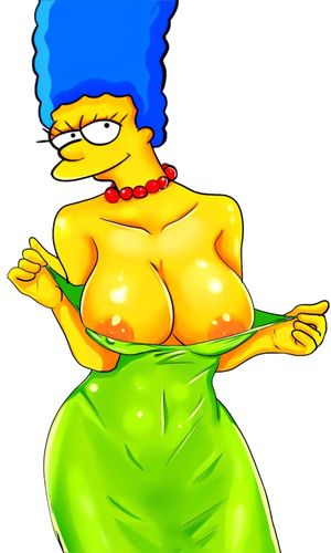 Marge showing off her ample motherly tits! Ngggh