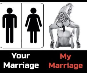 Strap on sex is the new thing