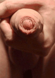 I just want to slide my tongue under it...