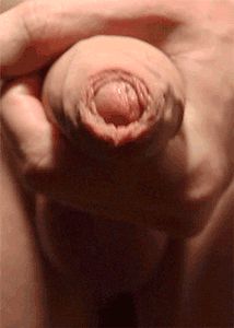 I just want to slide my tongue under it...