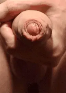 I just want to slide my tongue under it...