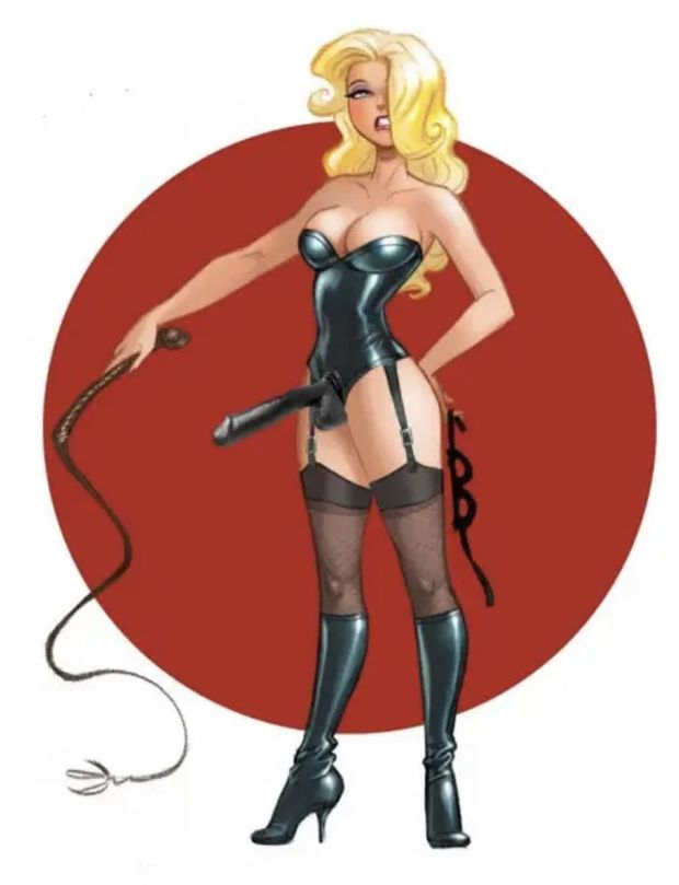 Femdom cartoon