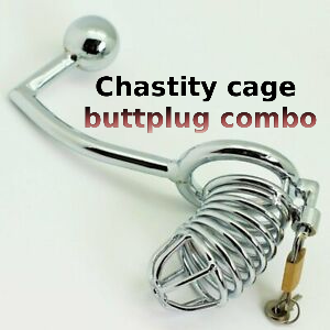 Cock lock buttplug