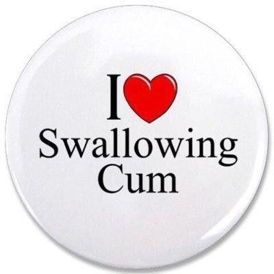 I love swallowing cum