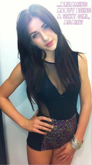 tgirl transformation femdom caption pics