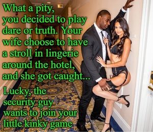 Hotel's hallway is her catwalk