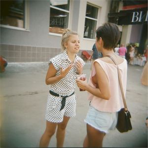 Perky side boob shot