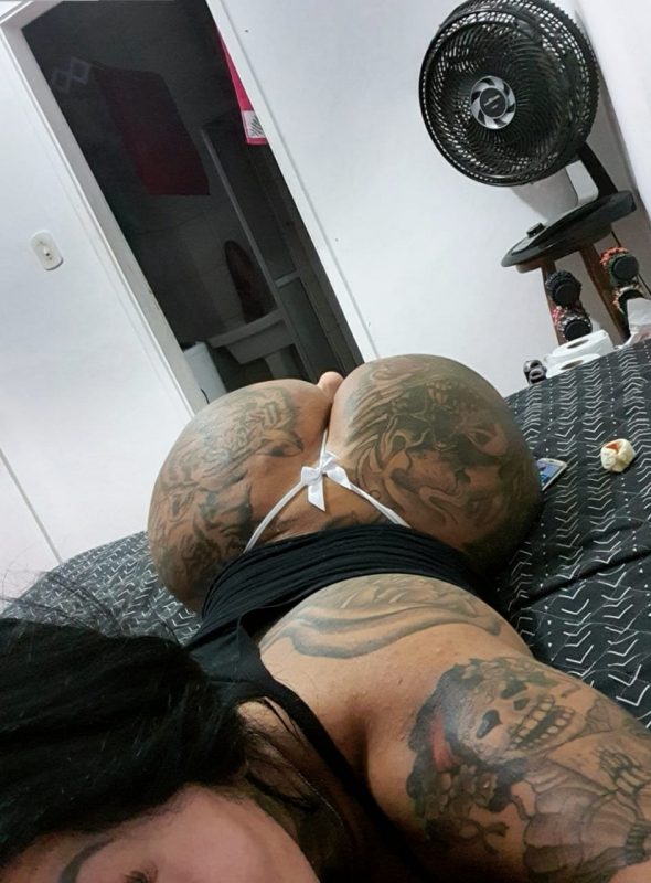 big booty inked trans