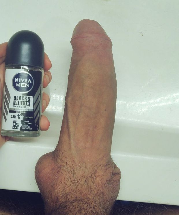 Big white cock in Comparison, Huge dick | Me