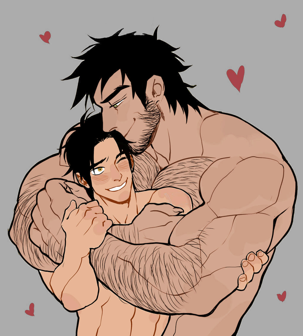 Embraced by a giant