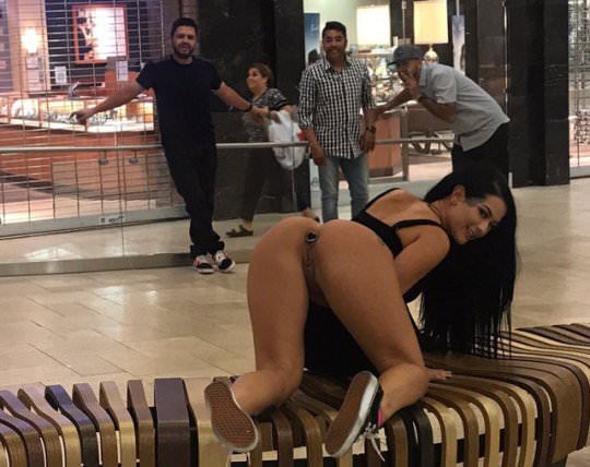 In the mall