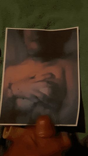 Tribute cum for Shoyi after toy fucking her