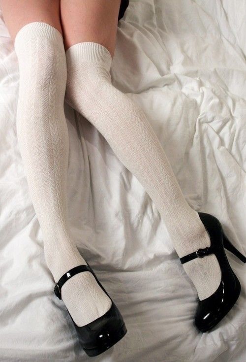 Sexy asian in stockings
