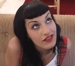 Rachel Rotten cute punk goth emo babe