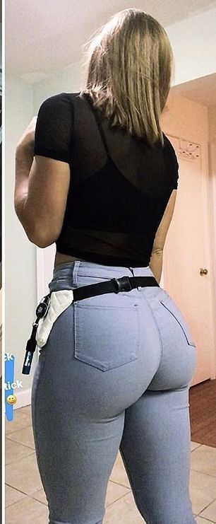 jeans ass