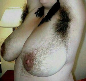 Hairy boobs and armpit