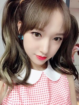 Sexy asian in pigtails