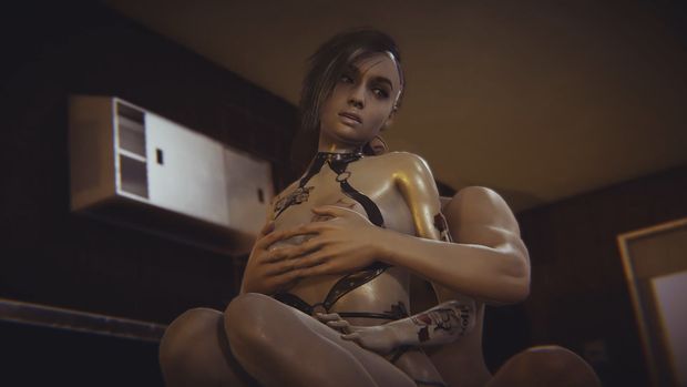 Cyberpunk 2077 - Judy Alvarez gets creampied - 3D Hentai